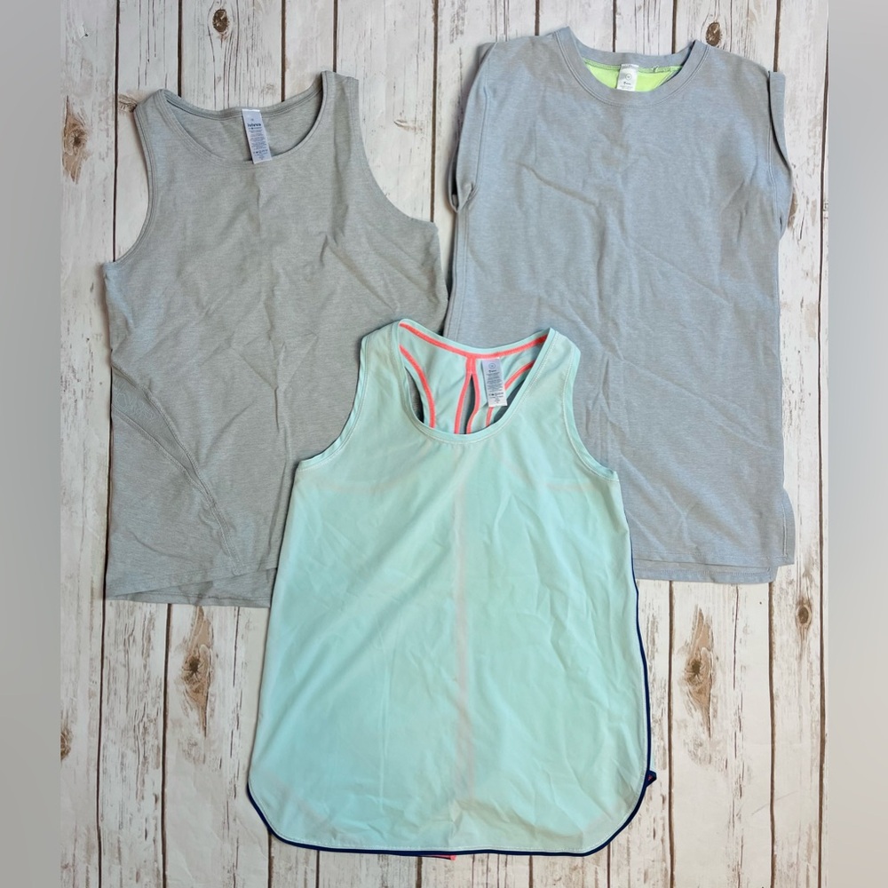 Ivivva Lot Bundle 3 Girls Tank Tops Size 12